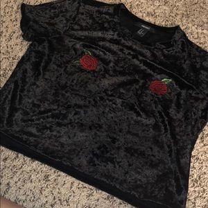 Rose Crop Top